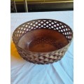 Lovely vintage 1970`s Dialene Better-Maid weave basket