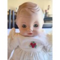 Stunning vintage porcelain baby doll - marked EP 18-1-94