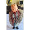 Lovely vintage souvenir doll