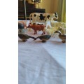 Two large lots of toy animals - farm and wild animals