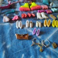 Very collectable lot of vintage Barbie shoes and accessories