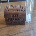 Vintage wooden puzzle box