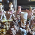 Huge lot of mostly porcelain figurines
