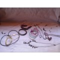 Nice big lot of costume jewelry, perfect for a little girl.