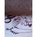 Nice big lot of costume jewelry, perfect for a little girl.