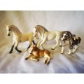 Three beautiful Schleich horses on auction...