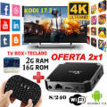 2GB/16GB X96 Mini Android 7.1  TV BOX & RII AIR REMOTE COMBO (SUPPORTS DSTV NOW,SHOWMAX ECT.)