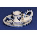 Delftware Candlestick holder