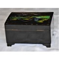Vintage Lacquered Musical Jewellery Box