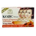 Kojic White Gluta Papaya Arbutin soap with Glutathione Plus