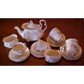 Royal Albert Haworth 21 piece tea set