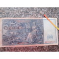 LOVELY LARGE REICHS BANK NOTE  1910