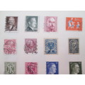 LOVELY LOT OF HINGED OLD GERMAN AND HITLER STAMPS