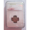 GRADED 1936 6 PENCE XF DETAILS NGC - KING GEORGE