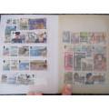 MINI ALBUM FULL OF- ISLE OF MAN- USED PREVIOUSLY HINGED STAMPS-