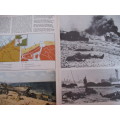 VINTAGE DUTCH MAGAZINE ON THE 2ND WORLD WAR - MODDERBAD VICHY  1970