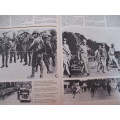VINTAGE DUTCH MAGAZINE ON THE 2ND WORLD WAR -PANIEK IN DIE PACIFIC  1970