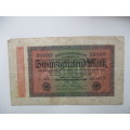 GERMANY - ZWANZIGTAUSEND 20000 BANK NOTE REICHS NOTE 1923