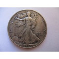 LOVELY 1943 USA LIBERTY HALF 1/2 DOLLAR COIN