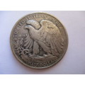 LOVELY 1943 USA LIBERTY HALF 1/2 DOLLAR COIN