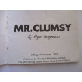 MR. MEN  BOOKS - MR. CLUMSY 1978 - FIRST PRINTING OF THESE BOOKS