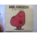 MR. MEN BOOKS - MR. GREEDY - 1971 FIRST PRINTING OF THESE BOOKS