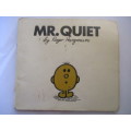 MR. MEN BOOKS  - MR. QUIET  -  1978 - FIRST PRINTING OF THESE BOOKS