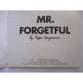 MR. MEN BOOKS  - MR. FORGETFUL - 1976 - FIRST PRINTING OF THESE BOOKS