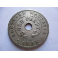 SOUTHERN RHODESIA - 1 PENNY  - 1938