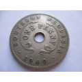 SOUTHERN RHODESIA - 1 PENNY -  1940
