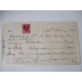 SIGNED CHEQUE BY LORD CHARLES PERCY DE VILLIERS 1871-1934
