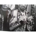AUTOGRAPHED / SIGNED - HEAVY METAL GROUP - JETHRO TULL - FREE JETHRO TULL CD HALF SIZE OF A4