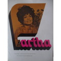 AUTOGRAPHED SIGNED - PROGRAMME EARTHA KITT AND  SOME NEWS PAPERS ARTICALS