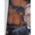 AUTOGRAPHED SIGNED NORMAN CROSBY A4 COMEDIAN