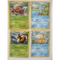 POKEMON - 4 CARDS ONE FOIL CARD