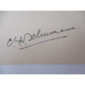 AUTOGRAPHED / SIGNED - CONRAD SCHUMAN 1942-1998 THE JUMPING SOLDIER