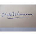 AUTOGRAPHED / SIGNED - CONRAD SCHUMAN 1942-1998 THE JUMPING SOLDIER