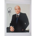 PRINTED AUTOGRAPH OF AL FAYED HARRODS CEO DODI  FAYED FATHER