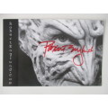 AUTOGRAPHED SIGNED - ROBERT ENGLUND  IS  FREDDY KRUGER!!!! AUTHENTICICATED!!! SEE BACK OF AUTOGRAPH