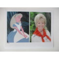 AUTOGRAPHED SIGNED - VOICE ACTOR - ALICE IN WONDERLAND - KATHRYN BEAUMONT  A4