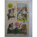 BARBOUR COMICS - BARNEY BEAR -  1977 - BACK COVER MISSING - 4 FREE HERO CARDS