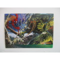 FLEER ULTRA  SPIDER-MAN  trading card UNLIKELY ALLIES - MAN- THING