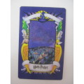 CHOCOLATE FROG 3D HOLOGRAPHIC HARRY POTTER TRADING CARD - RUBEUS HAGRID - WARNER BROTHERS 2001