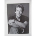 TWO PRINTED AUTOGRAPHS RICHARD GERE -