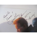 AUTOGRAPHED / SIGNED - MARTIN SHEEN - PHOTO BIOGRAPHY A4 SIZE