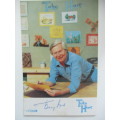 AUTOGRAPHED/ SIGNED - TONY HART FROM TAKE HART REMEMBER MORPH