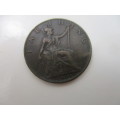 GREAT BRITAIN  - FARTHING - 1901 QUEEN VICTORIA  - GREAT DETAIL