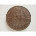 SOUTH AFRICA 1955  PENNY  ALMOST UNCIRCULATED  CONDITION