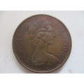 GREAT BRITAIN - 2 NEW PENCE  1971  COIN  (C)