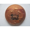 GREAT BRITAIN  - 2 NEW PENCE  1977 UNCIRCULATED